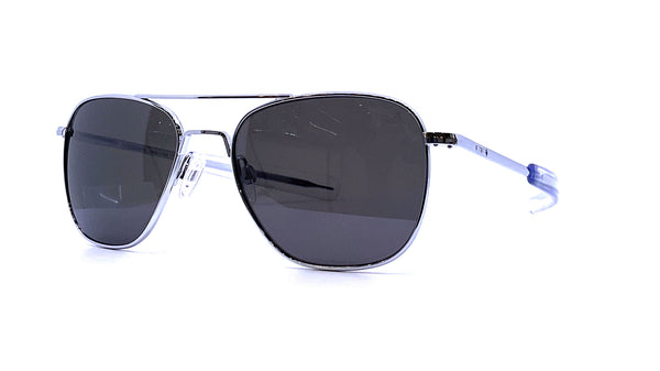 Randolph - Aviator (Bright Chrome | American Grey Polarized)