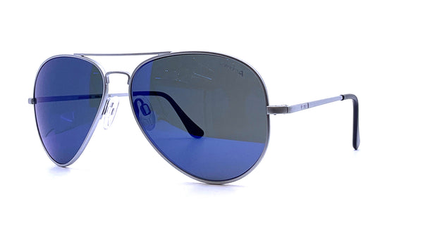 Randolph - Concorde Large (Matte Chrome | Atlantic Blue Polarized)