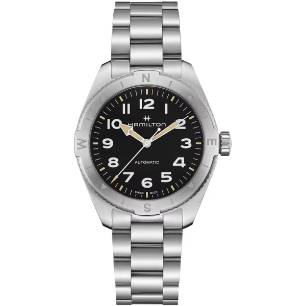 Hamilton H70315130 Khaki Field Expedition Automatic 41mm Black Dial