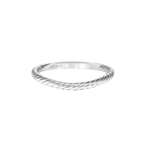Art Carved Wedding Band 31-V569W-L