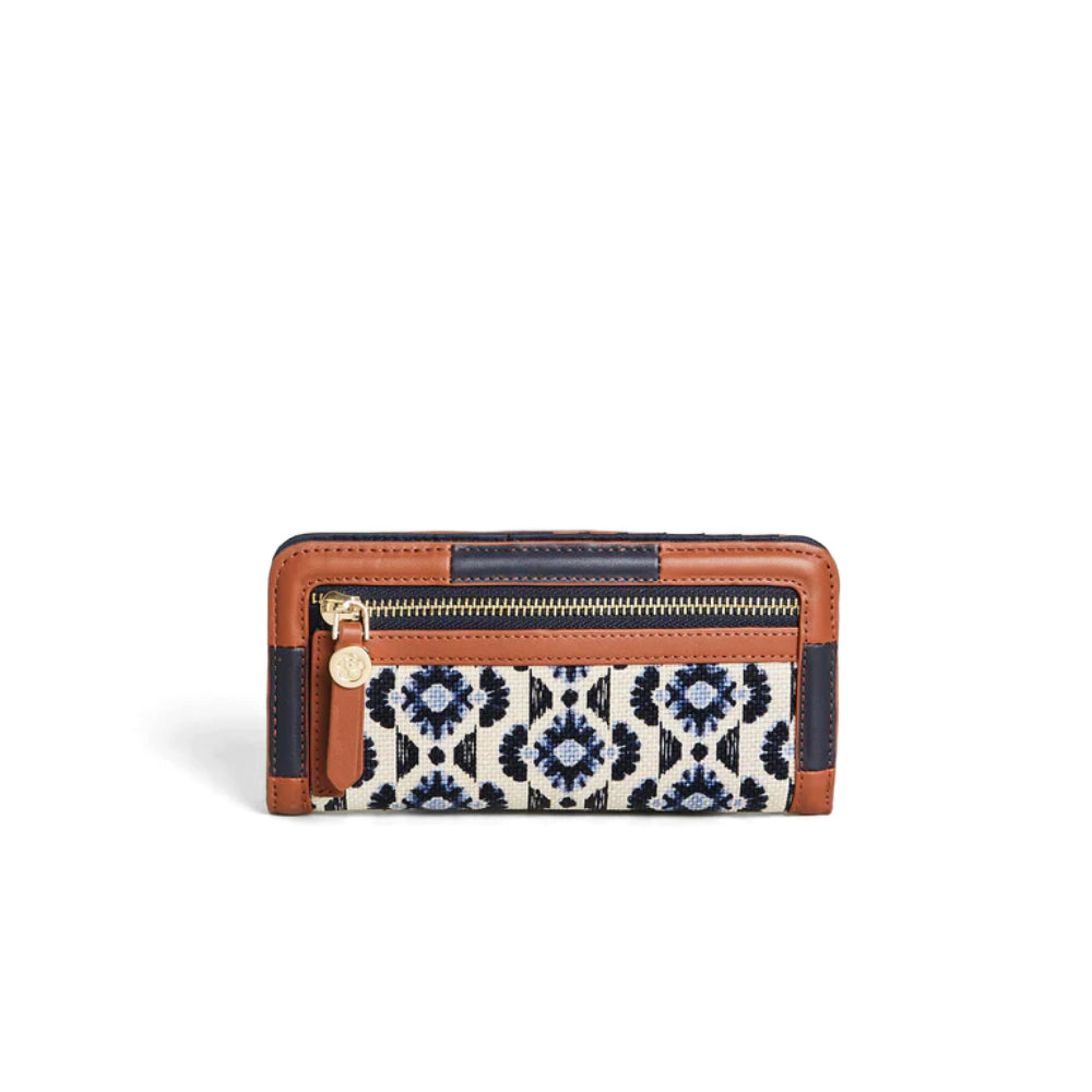 Spartina Club Snap Wallet Colorblock Marsh Boardwalk