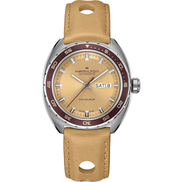 Hamilton H35435820 American Classic Pan Europ Day Date Automatic