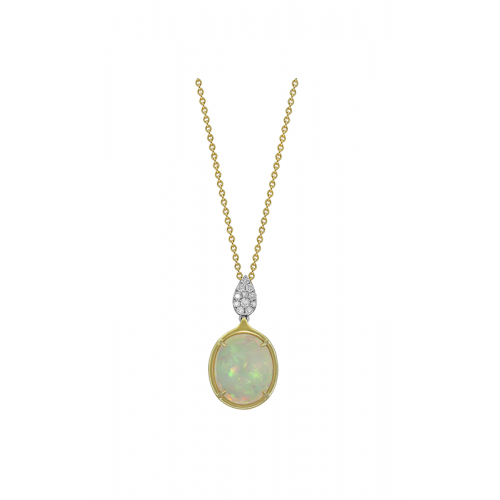 Spark Creations One Of A Kind Necklace P 6337-OPAL