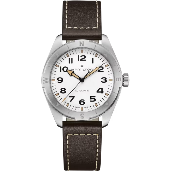 Hamilton H70315510 Khaki Field Expedition Automatic 41mm White Dial