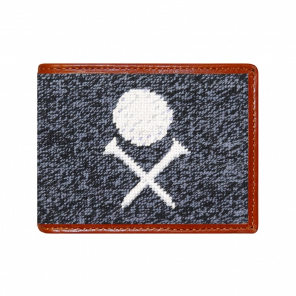 Smathers & Branson Scratch Gold Wallet-Heathered Black