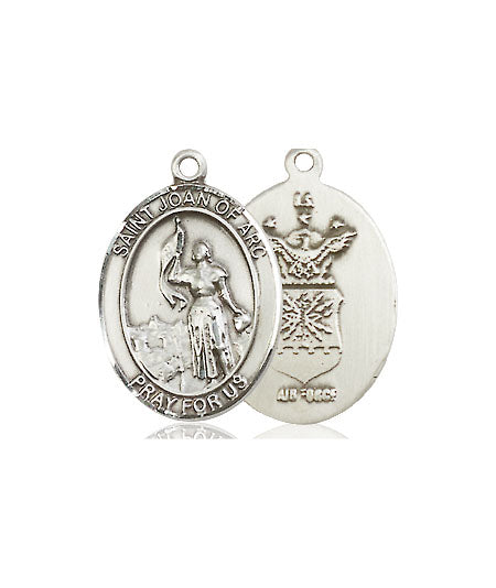Extel Oval Medium Pewter St Joan of Arc Air Force Medal
