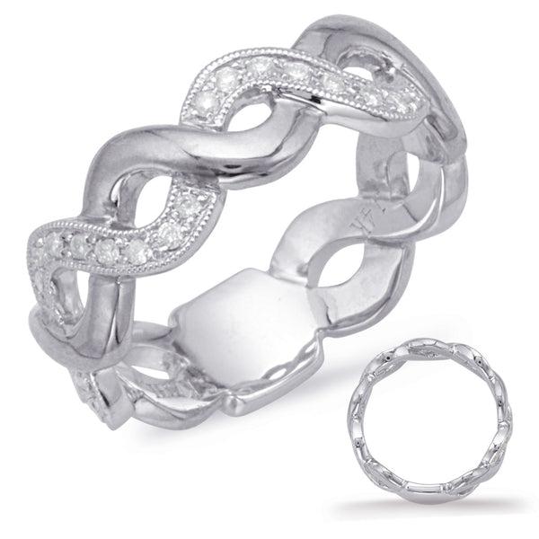 0.27 ctw. WHITE GOLD DIAMOND FASHION RING D4595WG