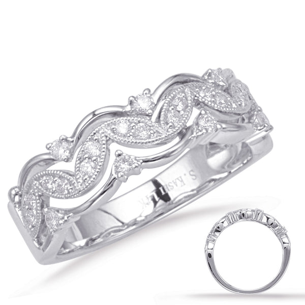 0.26 ctw. WHITE GOLD DIAMOND FASHION RING D4642WG