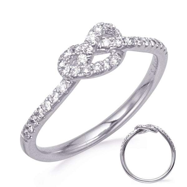 0.28 ctw. WHITE GOLD DIAMOND FASHION RING D4764WG