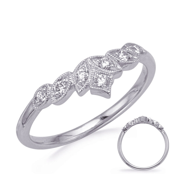 0.12 ctw. WHITE GOLD DIAMOND BAND D4793WG