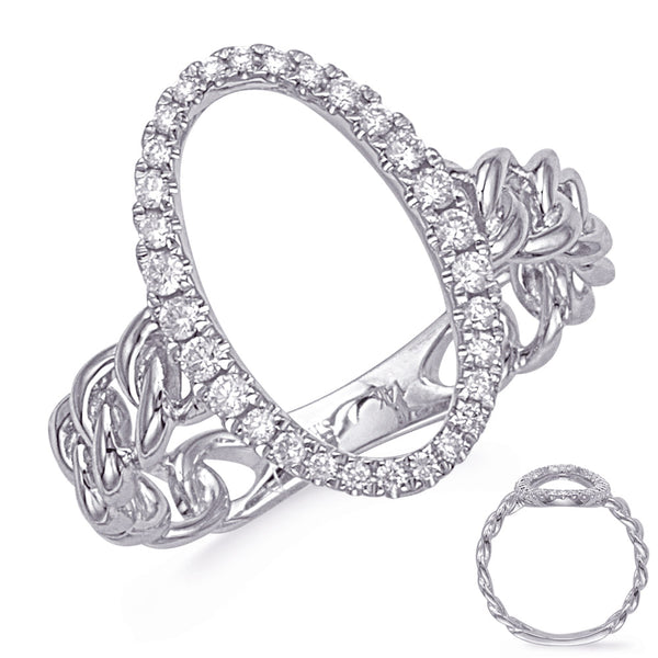 0.27 ctw. WHITE GOLD DIAMOND RING D4833WG