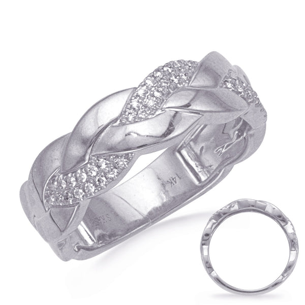 0.15 ctw. WHITE GOLD DIAMOND RING D4837WG