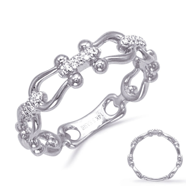 0.09 ctw. WHITE GOLD DIAMOND RING D4872WG