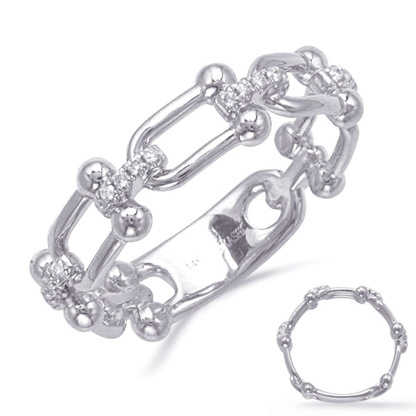0.10 ctw. WHITE GOLD DIAMOND RING D4873WG
