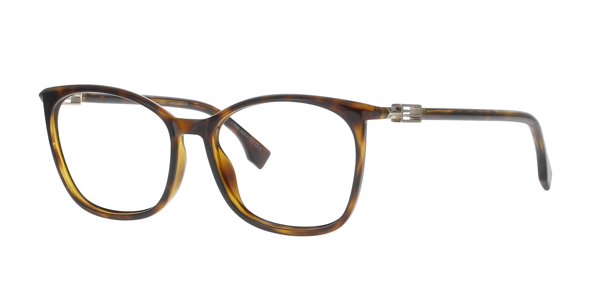 Square Havana Fendi Frame