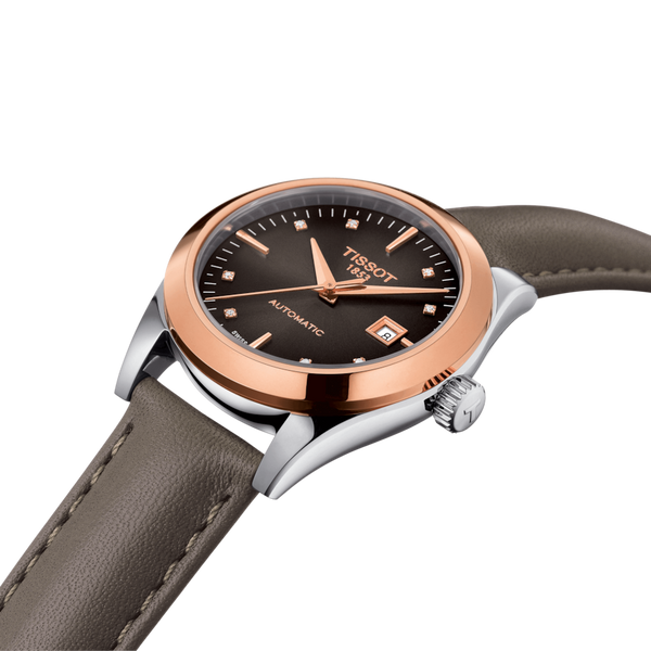 Tissot T-My Lady Automatic 18K Gold Bezel T930.007.46.296.00