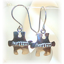 Autism Awareness Puzzle Piece Earrings