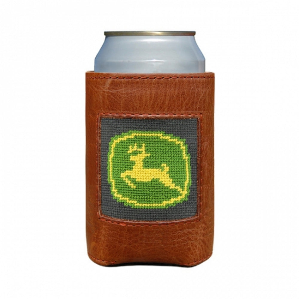 Smathers & Branson John Deere Needlepoint Can Cooler