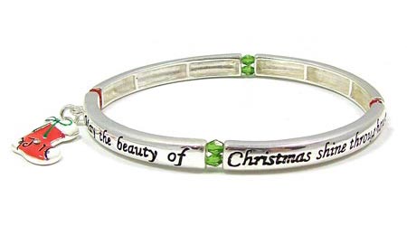Stackable Beauty Of Christmas Bracelet