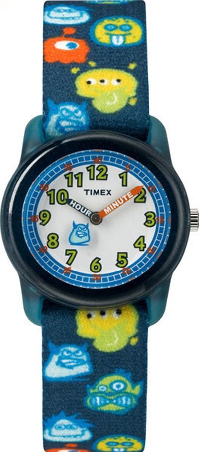 Boys Timex Time Machines 16mm Fabric Band Watch TW7C25800 TW7C258009J