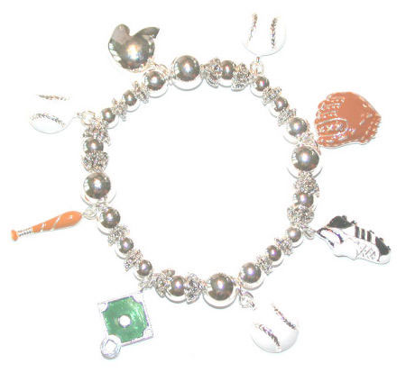 Colorful Baseball Bracelet