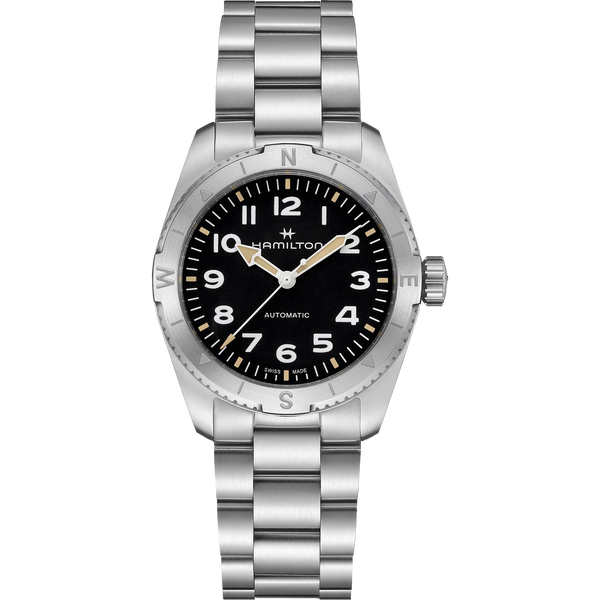 Hamilton H70225130 Khaki Field Expedition Automatic 37mm Black Dial Bracelet