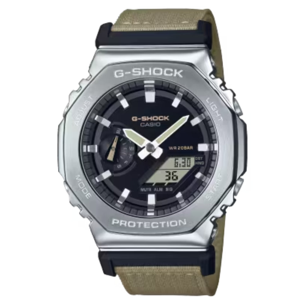 G-Shock Utility Metal Analog-Digital 2100 Series - Khaki