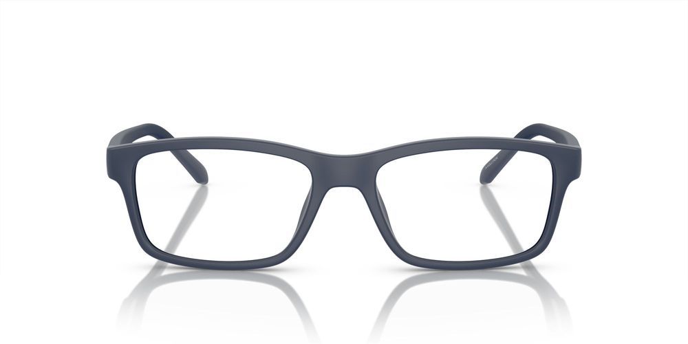 A-VOLUTION AN 7237U Blue Geometric Eyeglasses