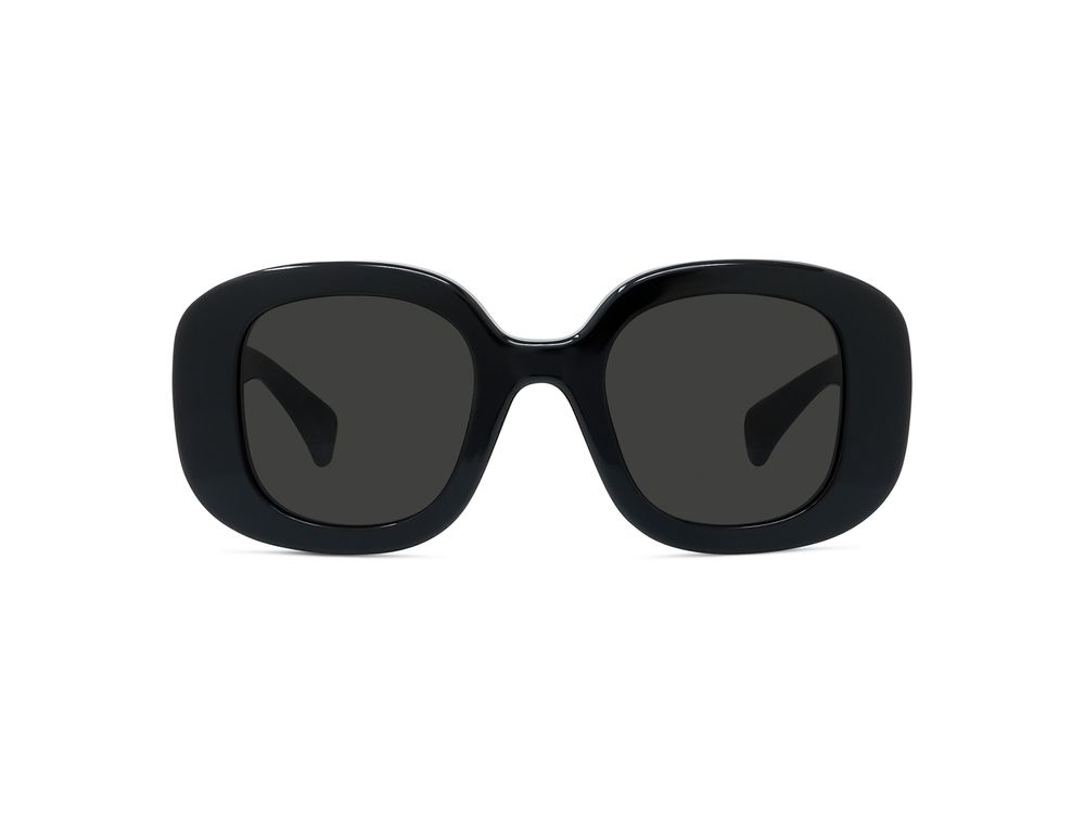 Boke 2.0 Black Oval Sunglasses