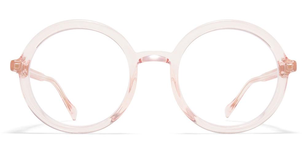 TEEMA Pink Round Eyeglasses