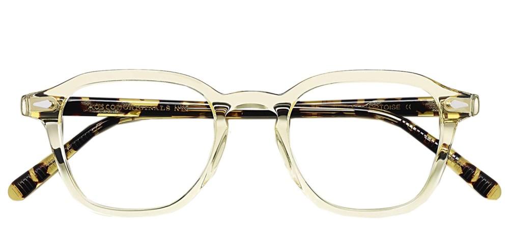 VANTZ Yellow Geometric Eyeglasses
