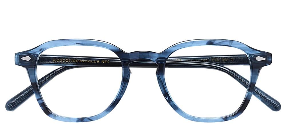 VANTZ Blue Geometric Eyeglasses