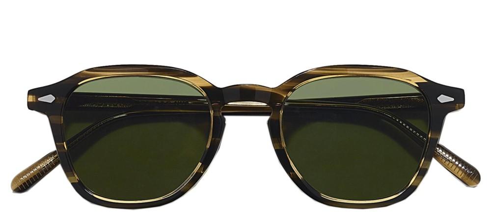 VANTZ SUN Brown Geometric Sunglasses