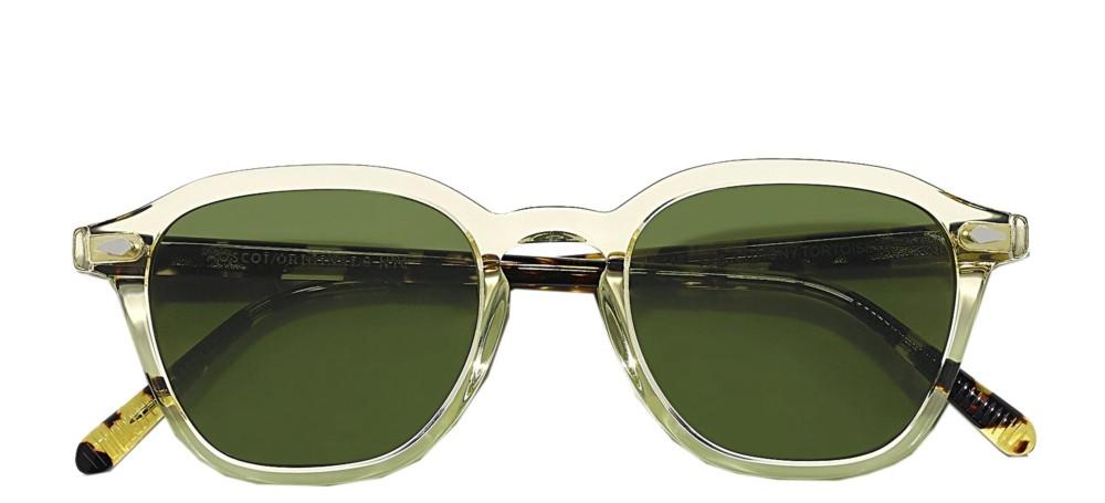 VANTZ SUN Yellow Geometric Sunglasses