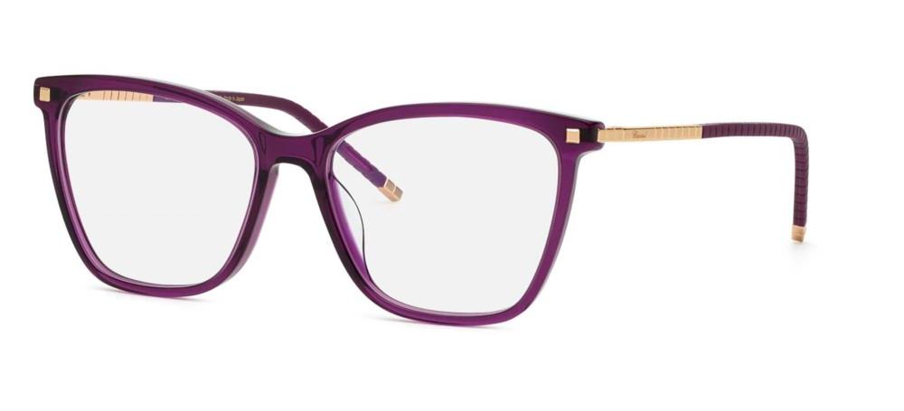 VCH349M Violet Geometric Eyeglasses