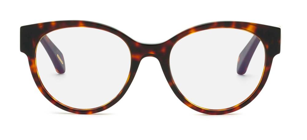 VCH350S Havana Round Eyeglasses