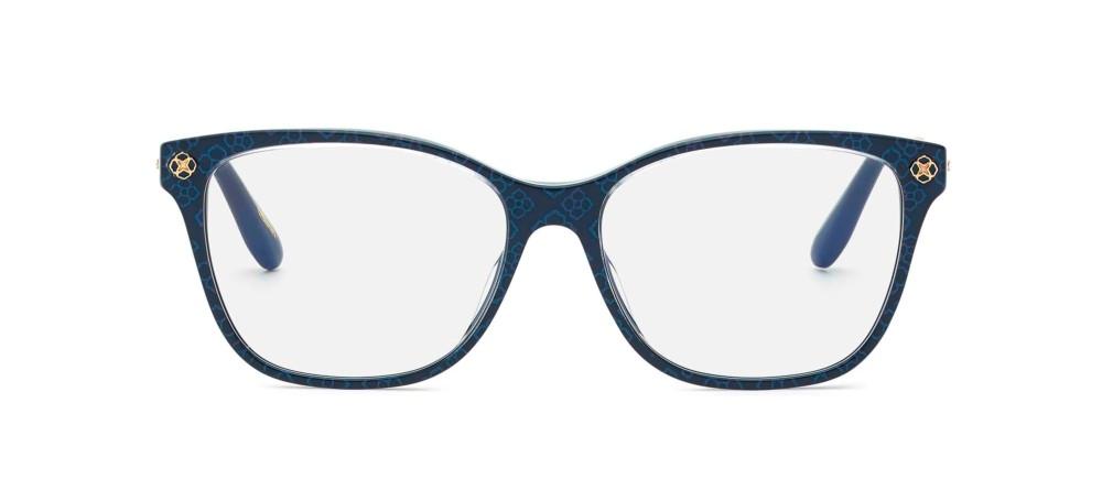 VCH352S Blue Geometric Eyeglasses
