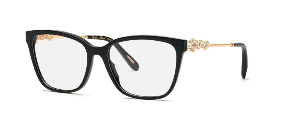 VCH361S Black Geometric Eyeglasses