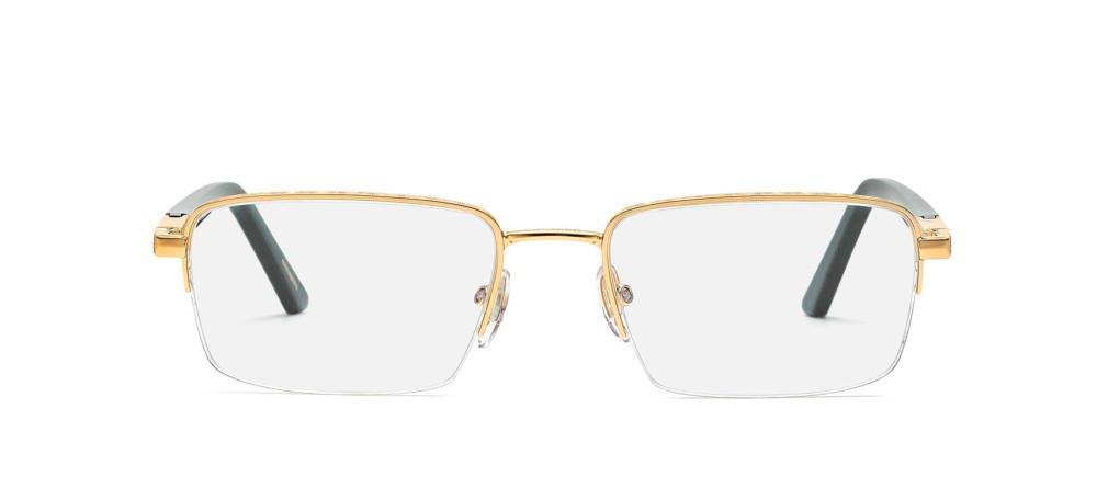 VCHG60 Rose Gold Geometric Eyeglasses