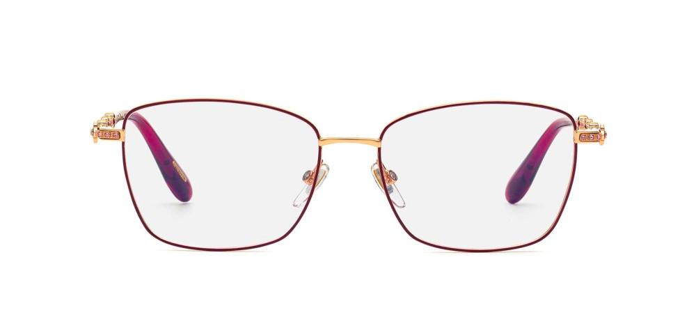 VCHG65S Red Geometric Eyeglasses
