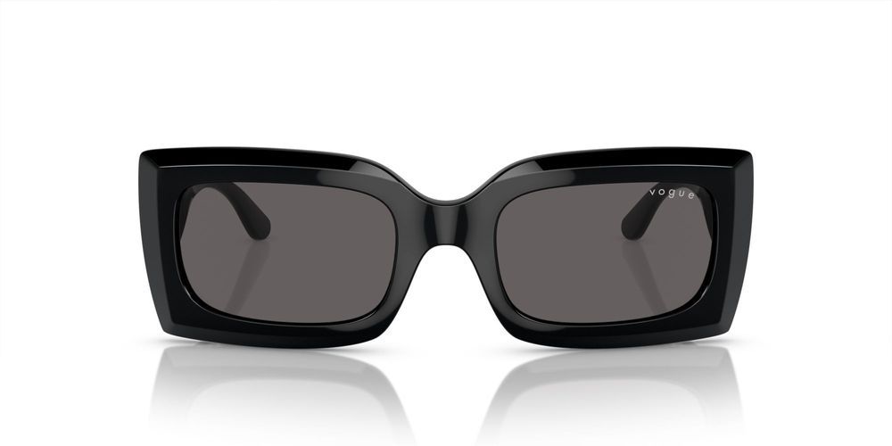 VO 5526S Black Geometric Sunglasses
