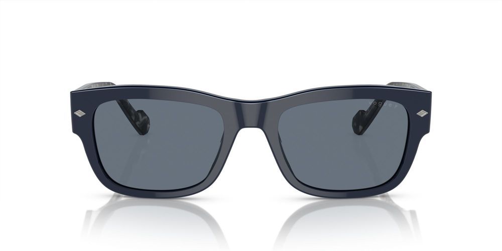 VO 5530S Blue Geometric Sunglasses
