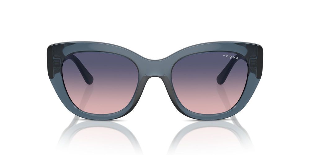 VO 5567S Blue Butterfly Sunglasses