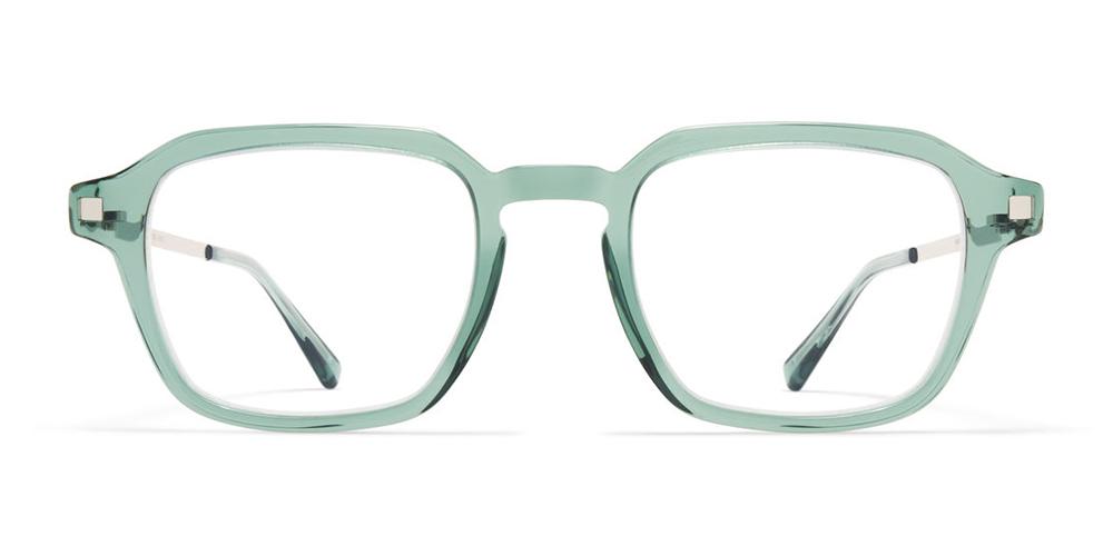 YUKON Green Squared Eyeglasses