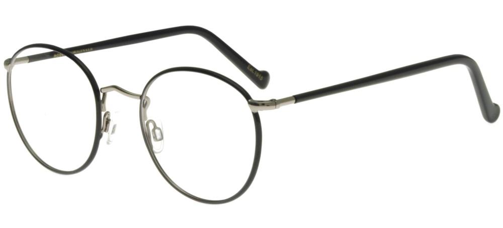 ZEV Black Round Eyeglasses