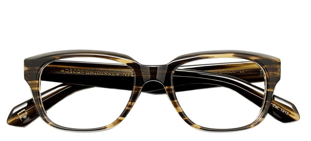 ZINDIK Brown Geometric Eyeglasses