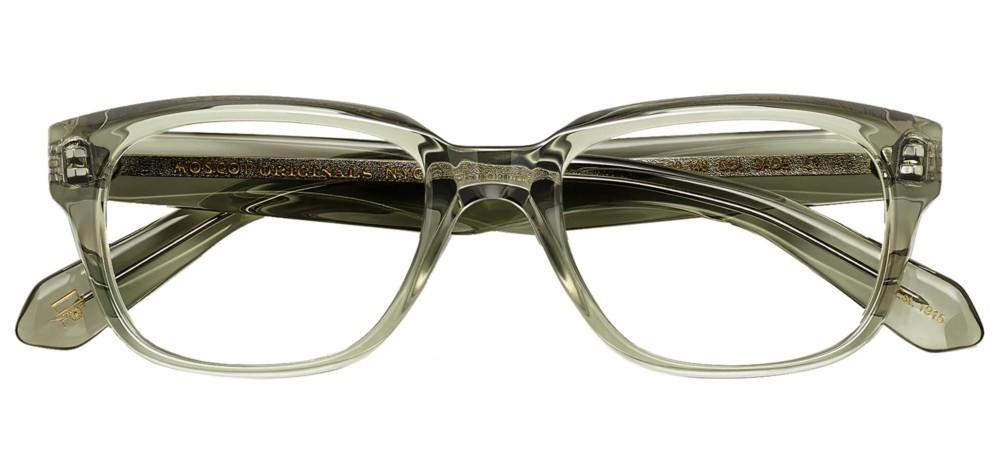 ZINDIK Green Geometric Eyeglasses