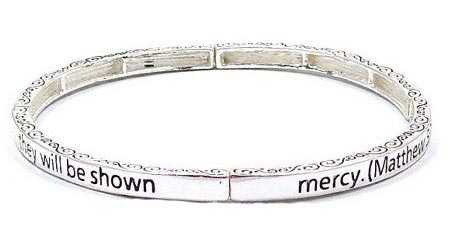Stackable Matthew 5:7 Bracelet