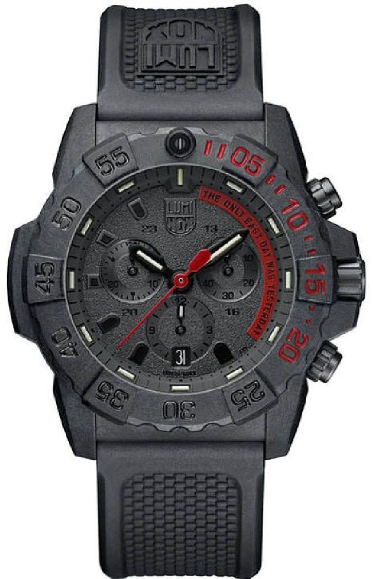 Men's Luminox Navy SEAL Chronograph Diver's 45mm Watch XS.3581.EY