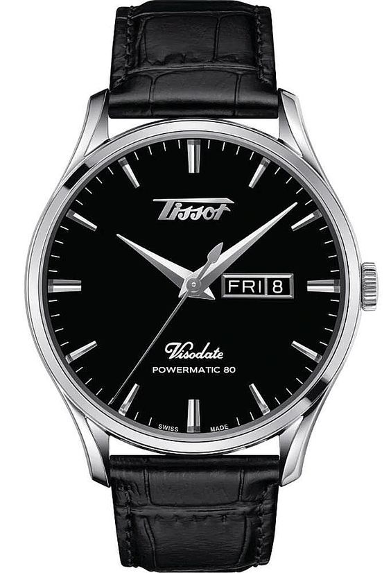 Men's Tissot 1853 Heritage Visodate Powermatic 80 Automatic Watch T1184301605100
